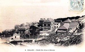 DELLYS - ECOLE DES ARTS ET METIERS - VUE AERIENNE